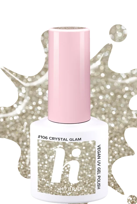 Vernis semi-permanent Hi Hybrid #106 Crystal Glam · 5 ml