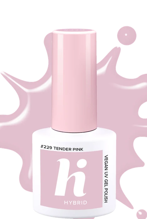 Vernis semi-permanent Hi Hybrid #229 Tender Pink · 5 ml