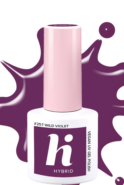 Vernis semi-permanent Hi Hybrid #257 Wild Violet · 5 ml