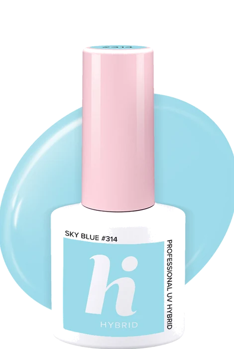 Vernis semi-permanent Hi Hybrid #314 Sky Blue · 5 ml