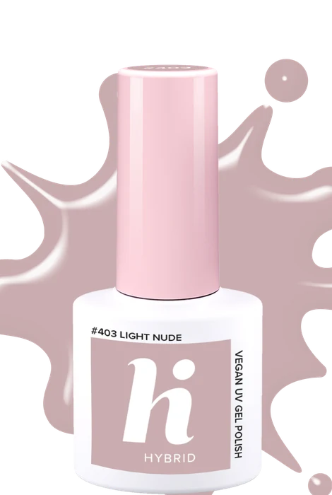 Vernis semi-permanent Hi Hybrid #403 Light Nude · 5 ml