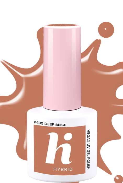 Vernis semi-permanent Hi Hybrid #405 Deep Beige · 5 ml