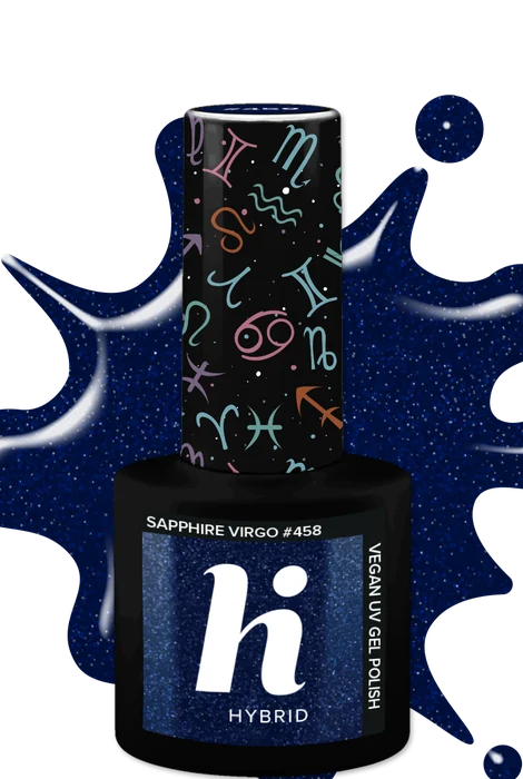 Vernis semi-permanent Hi Hybrid #458 Sapphire Virgo · 5 ml