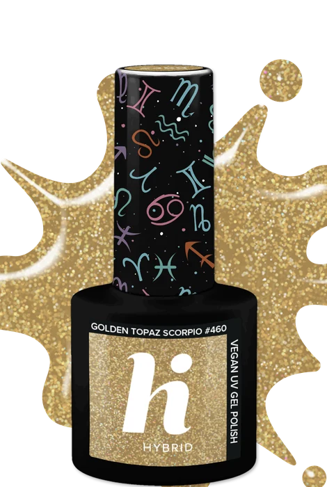 Vernis semi-permanent Hi Hybrid #460 Golden Topaz Scorpio · 5 ml