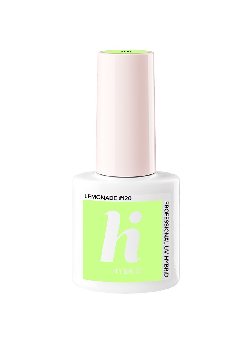 Vernis semi-permanent Hi Hybrid Lemonade numéro 120, flacon de 5 ml