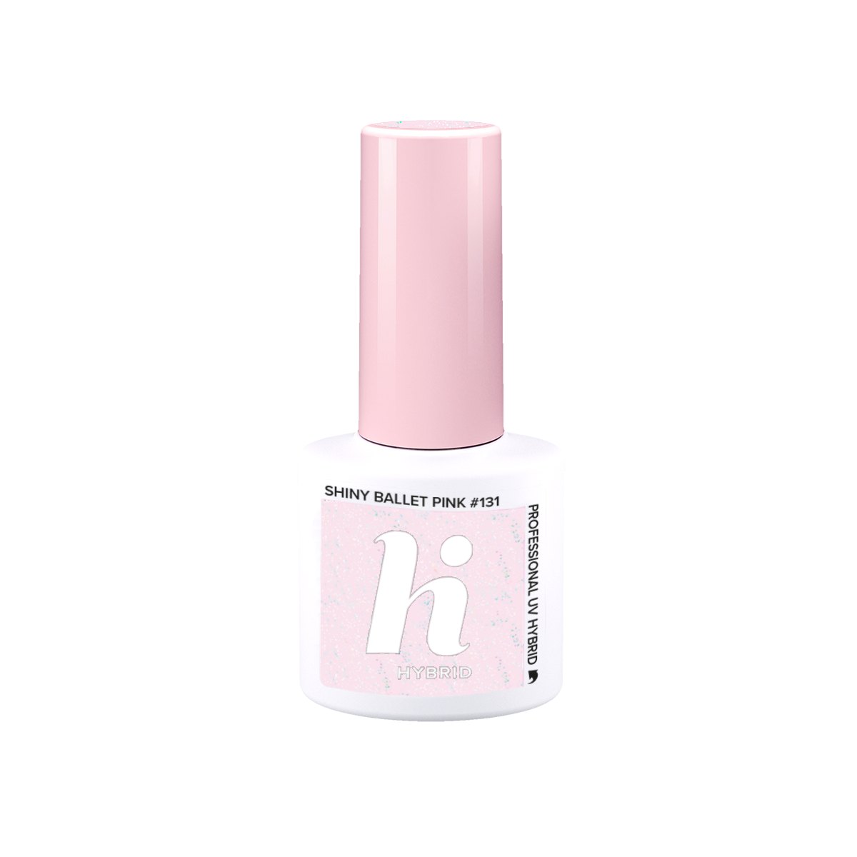 Vernis semi-permanent Hi Hybrid Shiny Ballet Pink numéro 131, flacon de 5 ml