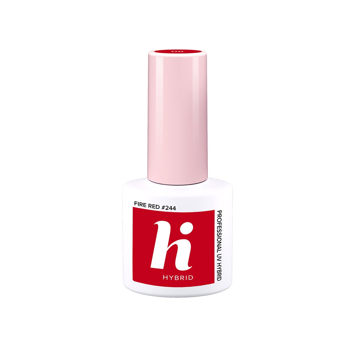 Vernis semi-permanent Hi Hybrid Fire Red numéro 244, flacon de 5 ml