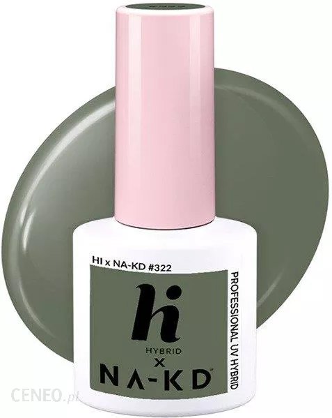 Vernis semi-permanent Hi Hybrid Army Green numéro 322, flacon de 5 ml