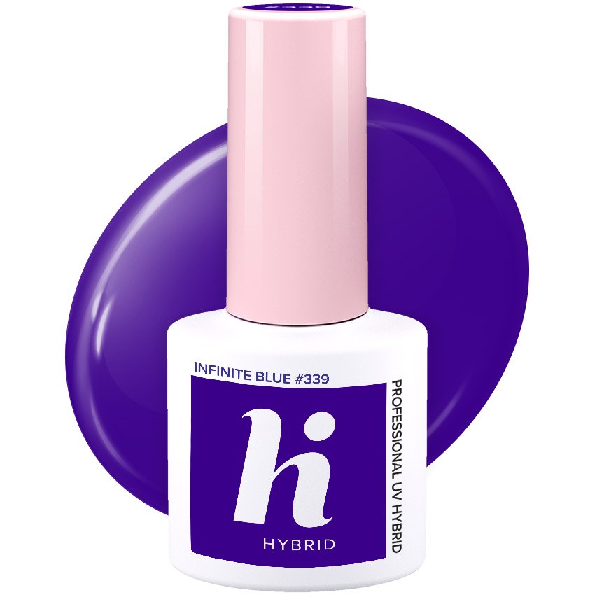 Vernis semi-permanent Hi Hybrid Infinite Blue numéro 339, flacon de 5 ml
