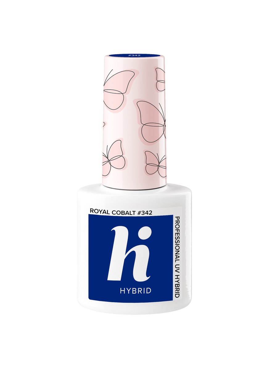 Vernis semi-permanent Hi Hybrid Royal Cobalt numéro 342, flacon de 5 ml