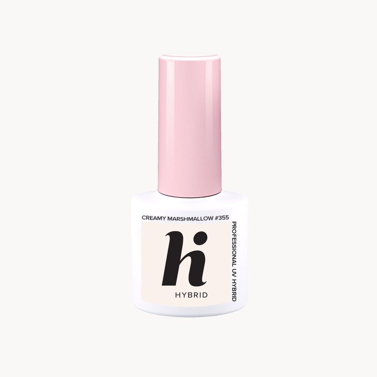 Vernis semi-permanent Hi Hybrid Creamy Marshmallow numéro 355, flacon de 5 ml