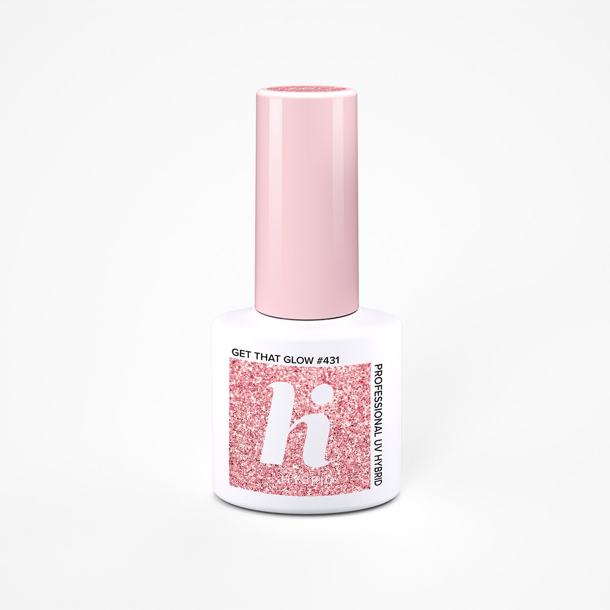 Vernis semi-permanent Hi Hybrid Get that Glow numéro 431, flacon de 5 ml