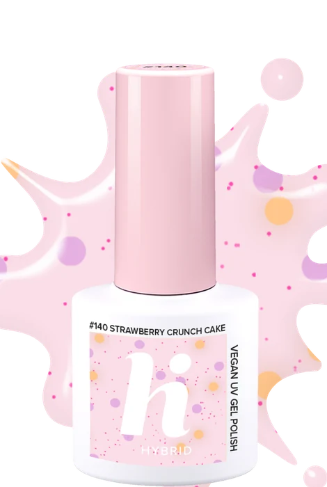 Vernis semi-permanent Hi Hybrid #140 Strawberry Crunch Cake · 5 ml