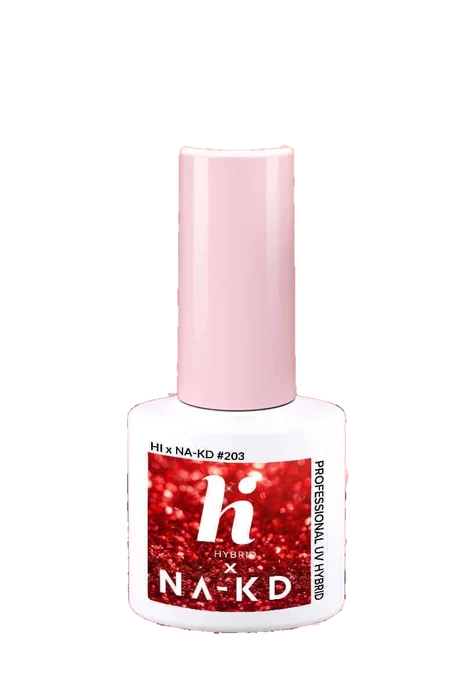 Vernis semi-permanent Hi Hybrid #203 Red Elements · 5 ml