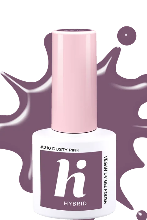 Vernis semi-permanent Hi Hybrid #210 Dusty Pink · 5 ml