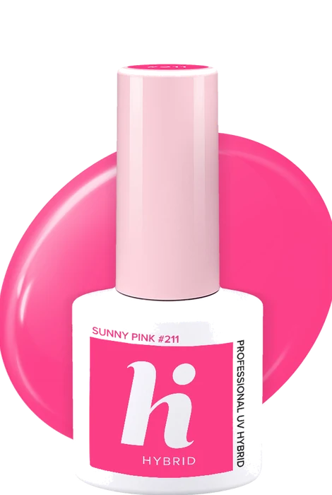 Vernis semi-permanent Hi Hybrid #211 Sunny Pink · 5 ml