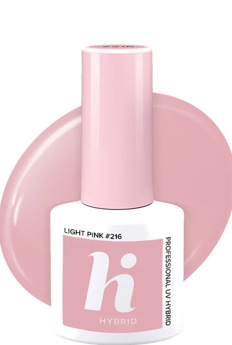 Vernis semi-permanent Hi Hybrid #216 Light Pink · 5 ml