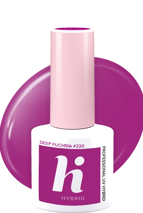 Vernis semi-permanent Hi Hybrid #220 Deep Fuchsia · 5 ml