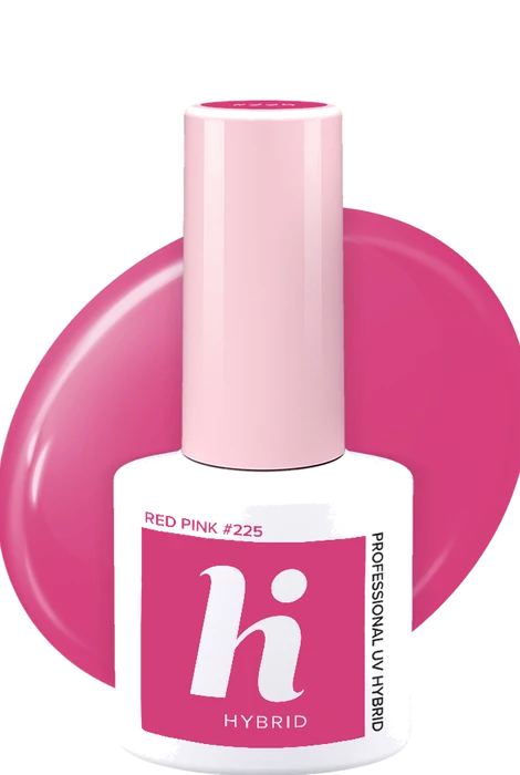 Vernis semi-permanent Hi Hybrid #225 Red Pink · 5 ml