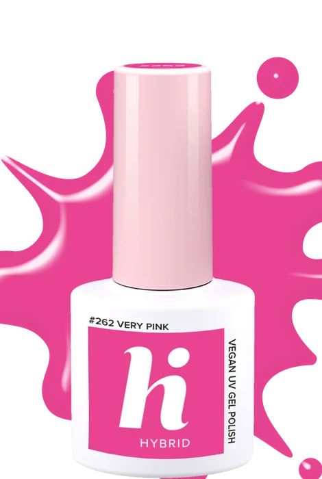 Vernis semi-permanent Hi Hybrid #262 Very Pink · 5 ml
