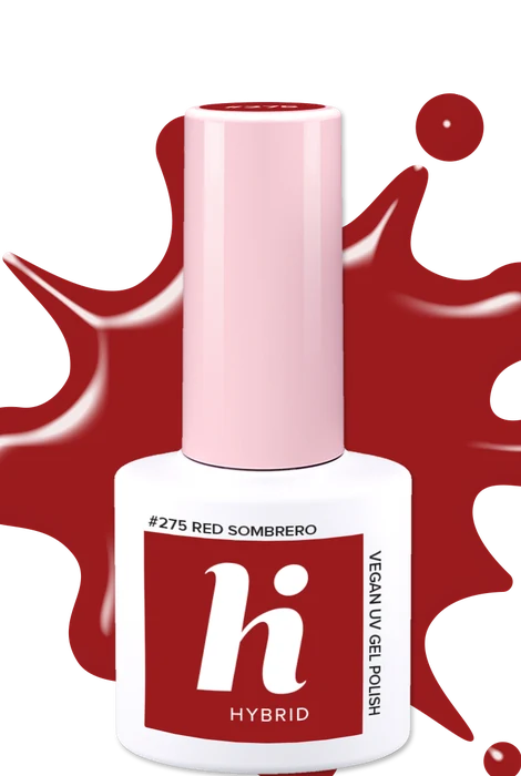 Vernis semi-permanent Hi Hybrid #275 Red Sombrero · 5 ml