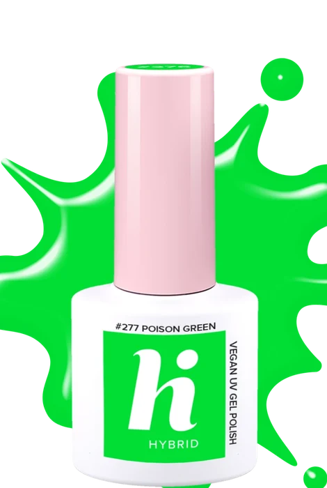 Vernis semi-permanent Hi Hybrid #277 Poison Green · 5 ml