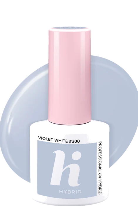 Vernis semi-permanent Hi Hybrid #300 Violet White · 5 ml