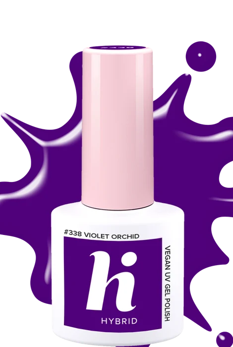 Vernis semi-permanent Hi Hybrid #338 Violet Orchid · 5 ml