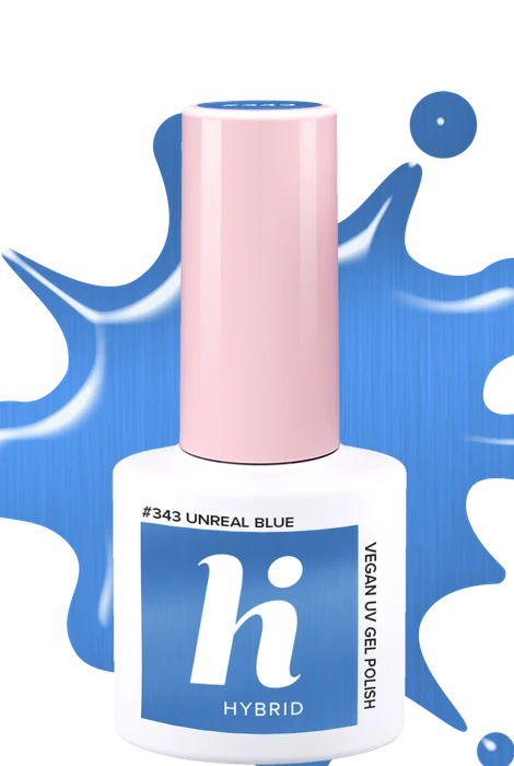 Vernis semi-permanent Hi Hybrid #343 Unreal Blue · 5 ml