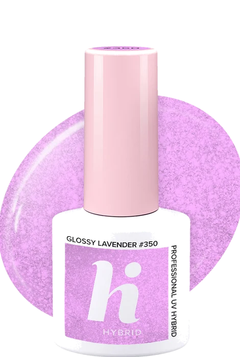 Vernis semi-permanent Hi Hybrid #350 Glossy Lavender · 5 ml