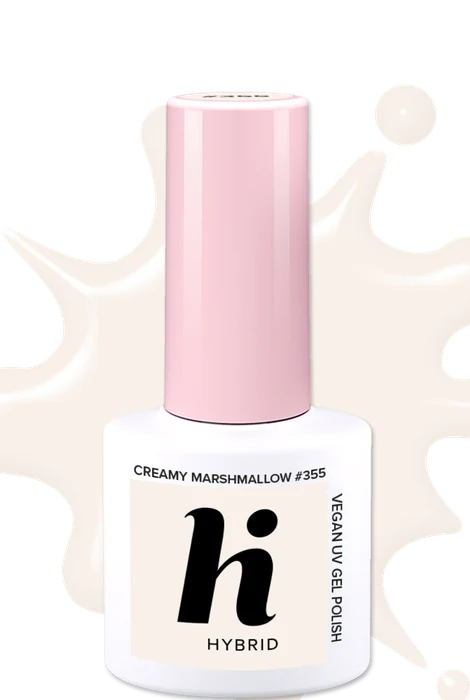 Vernis semi-permanent Hi Hybrid #355 Creamy Marshmallow · 5 ml