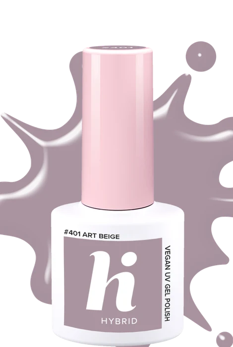 Vernis semi-permanent Hi Hybrid #401 Art Beige · 5 ml